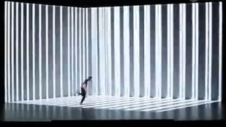隨境投影讓現代舞表演刮起了3D風暴