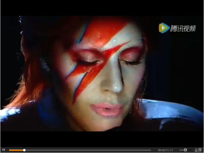 Lady Gaga x Intel臉部3D投影視覺盛宴
