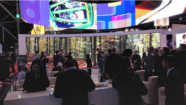 奧拓電子8K LED顯示屏震撼亮相ISE2015.JPG