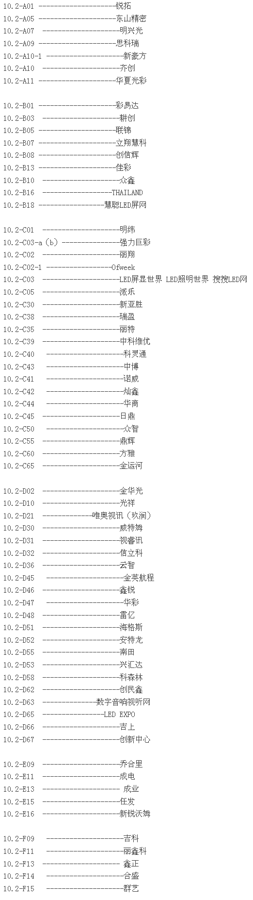 廣州國際LED展展位圖 精準(zhǔn)鎖定目標(biāo)企業(yè) 4.png