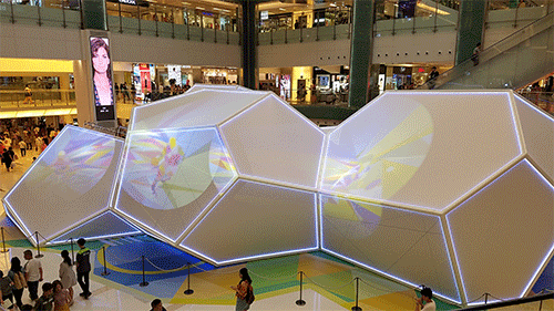 3D動畫LED屏幕活現奧運狂熱 4.gif