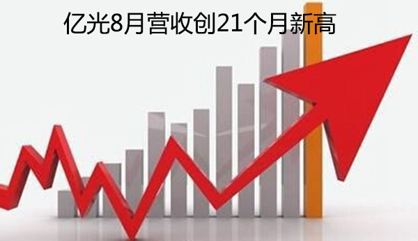 億光8月營收出爐 攀近21個月新高.jpg