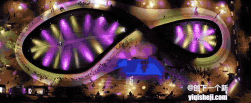 全球首個LED屏跑道,被耐克做成了球鞋形狀 2.gif