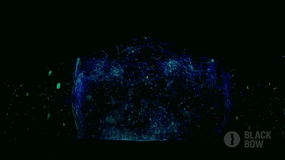 騰訊打造的全息表演秀舞臺(tái) 2.gif