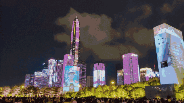 十一假期，這些燈光大秀，你都打卡了嗎 14.gif