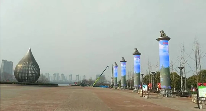 巴科光電LED圓柱屏助力安徽宿州智慧城市建設(shè) 5.webp.jpg